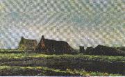 Vincent Van Gogh Cottages oil painting reproduction